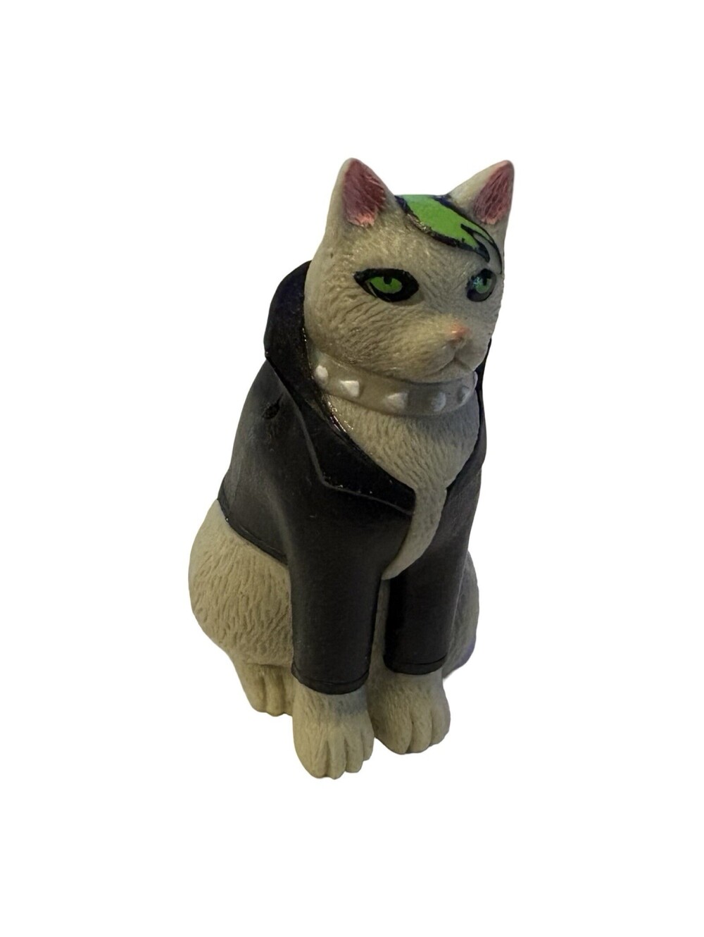Archie McPhee Goth Cats Emo Cat Vinyl Toy Figurine Halloween